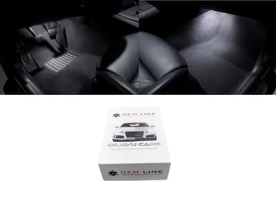 OEM Line LED Verlichtingsset Voetenruimte LED Lampen Long Life LED verlichting | 6000K Wit voor BMW 3 serie E46 | 5 Serie E60 / E61 | M3 / M5 / M-Pakket / M-Performance | Coupe Cabrio Sedan Touring
