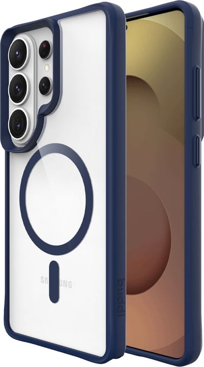 Buddi Hybrid - Hoesje Geschikt voor Samsung Galaxy S26 Ultra - Compatibel met MagSafe - Back Cover met Magneet - Magnetische Beschermhoes - Case Transparant Blauw