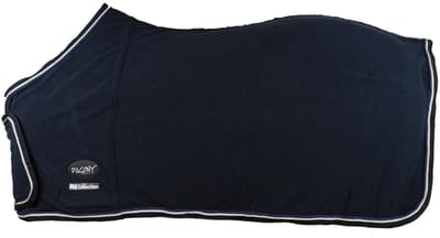 Pagony Pro Showfleece Deken - Paardendeken - Maat: 175 - Blauw - Fleece