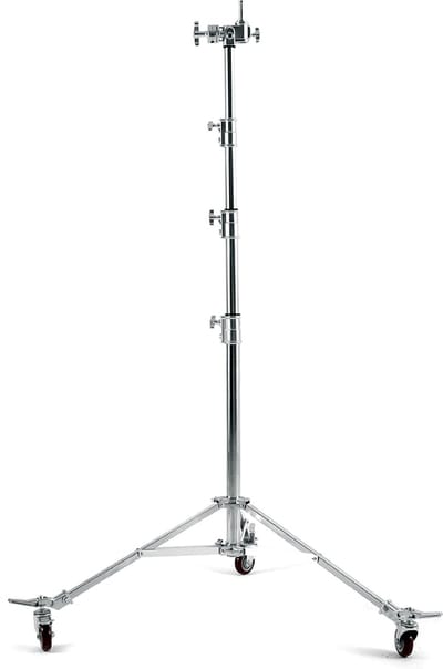 Bresser Heavy Duty Lampstatief - BR-C6M - Met Wielen - 600 CM - Maximale Belasting 30KG
