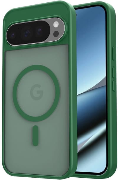 Hoesje Geschikt voor Google Pixel 10 Pro XL - Matte Back Cover - Groen