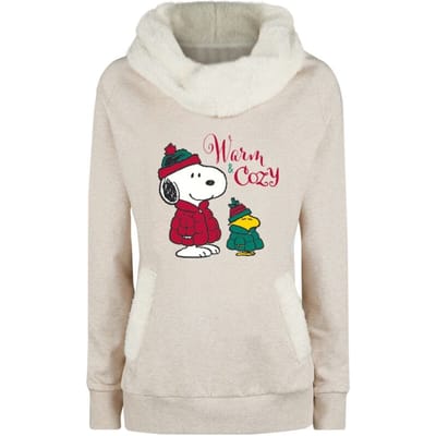 Peanuts Sweatshirts - Warm & Cozy - M tot XL - voor Vrouwen - beige