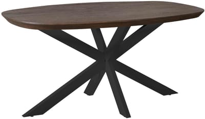 Starfurn - Eettafel Madison - Zwart - 90x160x76 cm