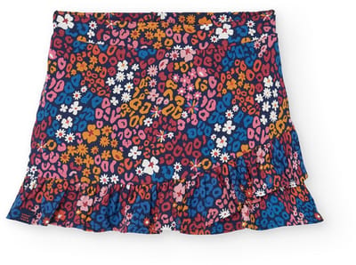 Boboli Stretch Knit Floral Rok Veelkleurig 4 Years Meisje