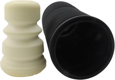 Schokdemper Balg Set - Stofkap Ophanging - Voertuig Beschermen - Hoogwaardig Rubber - One Size - Zwart