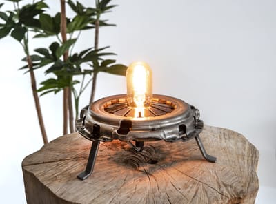 Mancave Store - Tafellamp - Industrieel - UFO Gray - Inclusief lichtbron