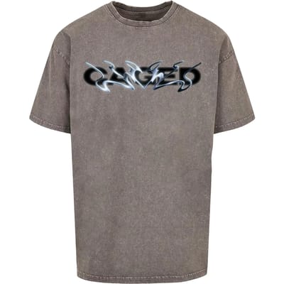 Oversized T-shirt Upscale Cagedchrome Acid Heavy