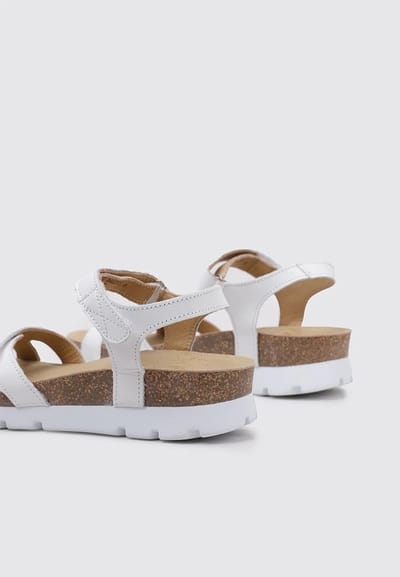 Dames Peeptoe Sandalen met Sleehak en Leren Voering