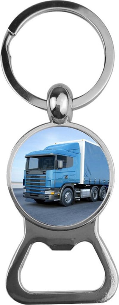 Bieropener Glas - Vrachtwagen