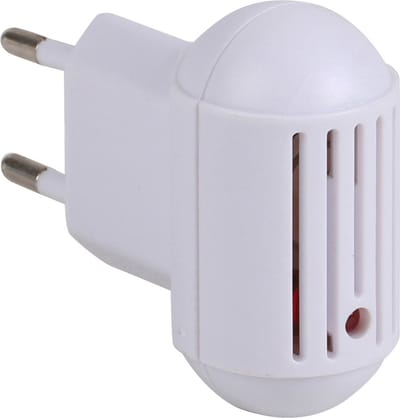 Sunnydays Ultrasone muggen/muskieten verjager - wit - elektrisch - 12 x 3 x 22 cm - 220-250V - muggenstekker