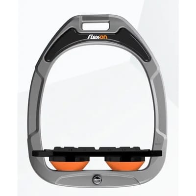 Platte Grip Aluminium/ZWART/ORANJE Flex-On Green Composite