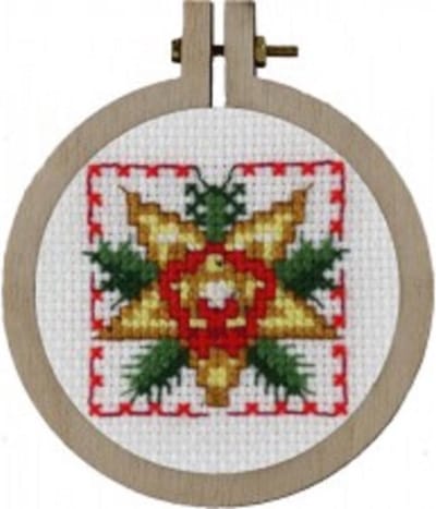 Pako borduurpakket Kerst Incl.Lijstje 204.023