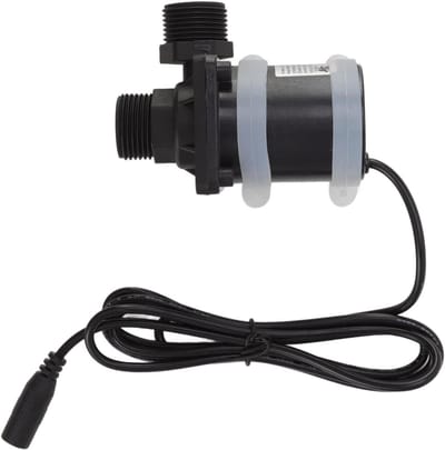 Booster Pomp - Waterdruk Verhoger - Waterdruk Verhoging - Borstelloze Motor - DC 8-24V - Zwart
