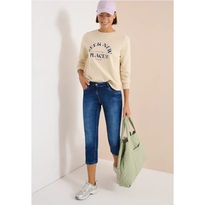 3/4 Slim Leg jeans in casual fit
