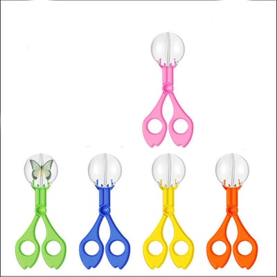 Insecten vangen klem - 5 stuks - Insectenvanger - Kevertang - Plastic - Insectenpotje - Insectenkijker - Spinnenvanger - Vliegenvanger - Wespenval - Insectendoos - Diervriendelijke - Geschikt Voor Kinderen om Insecten te Observeren - 14cm