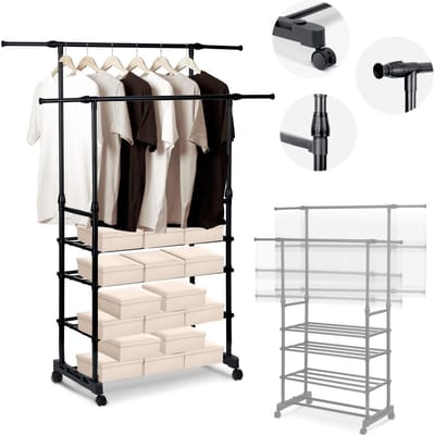 Massido 686300 kleerhanger zwart