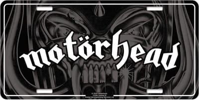 Motörhead Logo - USA Nummerplaat