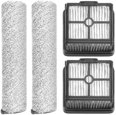 4 Onderdelen - Accessoires Set - Geschikt voor Dreame H11/H11max(2 hoofdborstels + 2 filters)