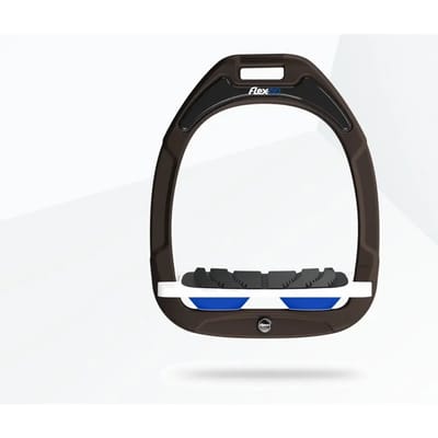 Verfijnde Grip Beugels Bruin/Wit/Blauw Flex-On Green Composite