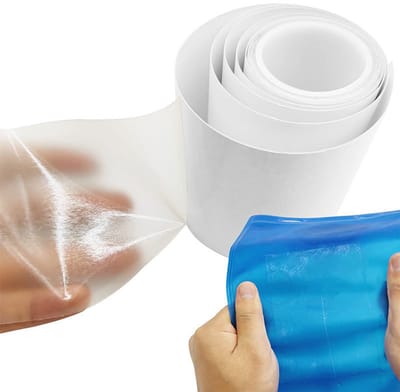 Reparatietape - Reparatieset Voor Opblaasbare Artikelen - 10 X 100cm - Afdichtingstape - Waterdicht - Gaten En Lekken in Producten Repareren - Tent Reparatie - Reparatiestickers - Geschikt Voor Reparatie Van Zwembaden, Luchtbedden