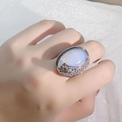 Massief S925 Sterling Zilveren Jade Ring Voor Unisex Anillos De Origin Jade Edelsteen Bizuteria Fijn Zilver 925 Sieraden Ring Vrouwen Mannen 6 beige
