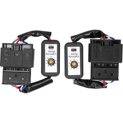 Paire Feux Arrière LED Clignotant Dynamique Faisceau Adaptateur Kit Module Clignotant Convient pour X3 G01 G08 X3M F97 2018+ gray