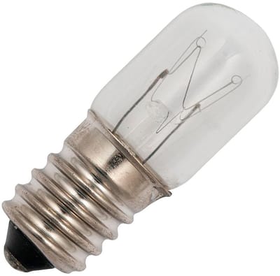 Signaallamp E14 24V 3W - 125 mAh - Per stuk - T16 Gloeilamp Ø16mm - 45mm - 2500K - Dimbaar