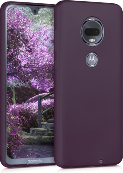 kwmobile telefoonhoesje geschikt voor Motorola Moto G7 / Moto G7 Plus - Hoesje voor smartphone - Back cover in metallic braam