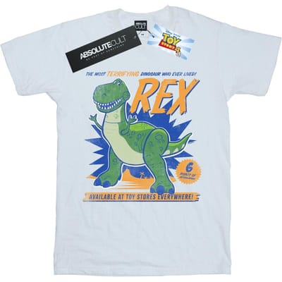 Li-cense Disney heren toy story 4 rex angstaanjagend dinosaurus t-shirt
