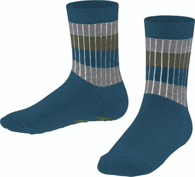 Esprit Multi Stripe Rib Kinderen Sokken - Blauw - Maat 23-26
