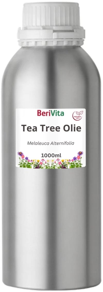 Tea Tree Olie Liter - Pure EtherischeTheeboomolie - Australische Melaleuca Alternifolia