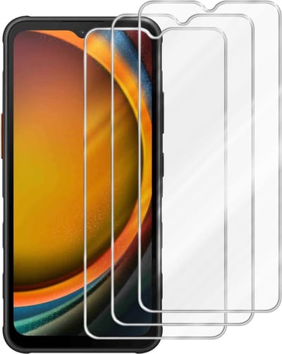 Cadorabo Screenprotector geschikt voor Samsung Galaxy Tab Active in KRISTALHELDER - Gehard (Tempered) display Film beschermglas in 9H hardheid met 3D Touch