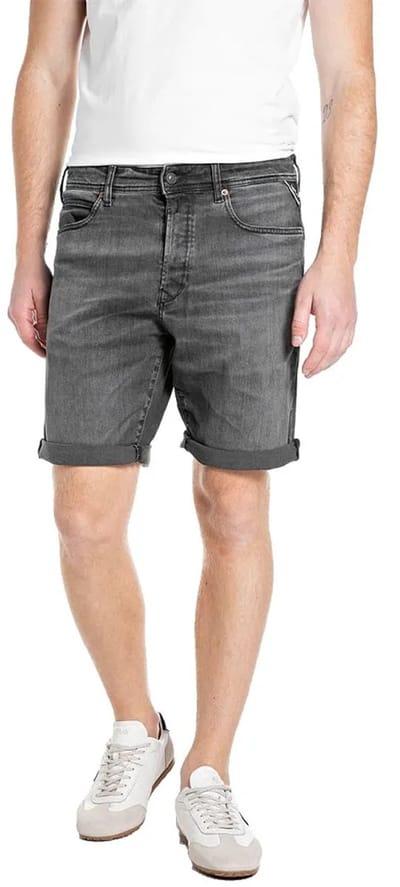 Replay Ma981y.000.573b116 Korte Jeans Grijs 28 Man