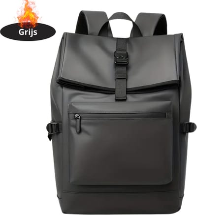 Livano Rugzak - Dames - Heren - Meisje - Jongens - Backpack - Schooltas - Laptoptas - Grijs