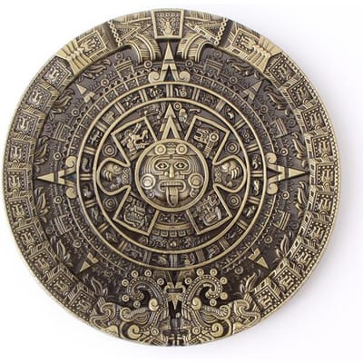 Azteekse zonnekalender riemgesp Mysterieus oud Maya-beschavingspatroon