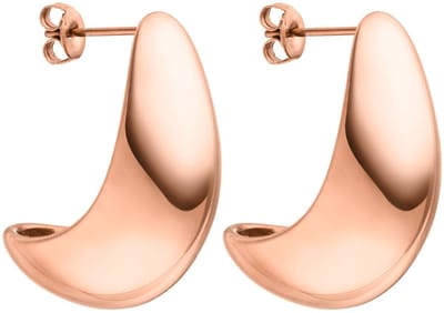PURELEI Big Drop Ohrringe Rosegold Maat: OS | Oorbellen Outlet | Dames | Goud