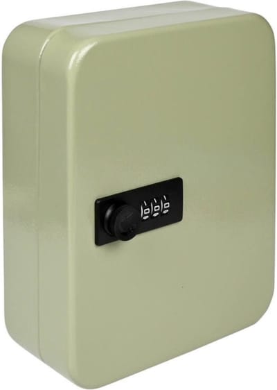 Stahlex Sleutelkluis met cijferslot - staal - 20 x 16 x 8 cm - inbraakbeveiliging - veilige sleutelopslag