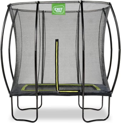 Ronde Vrijstaande Trampoline met Veiligheidsnet - Rechthoekig Tuinmodel