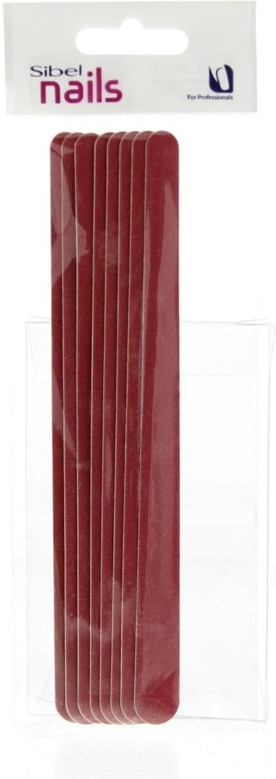 Sibel Nails Nagelvijlen Classic Vijlen 17cm Vijl 10Stuks