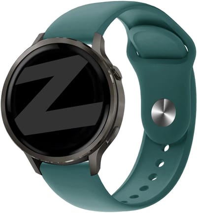 Bandz Siliconen sport 'Deluxe' bandje geschikt voor Garmin Vivoactive 4s / Vivomove 3s / Venu 4 - 41mm / Venu 3s / Venu 2s / Forerunner 265s / Forerunner 255s - Viridiaan