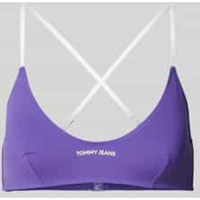 Bralette met labelprint