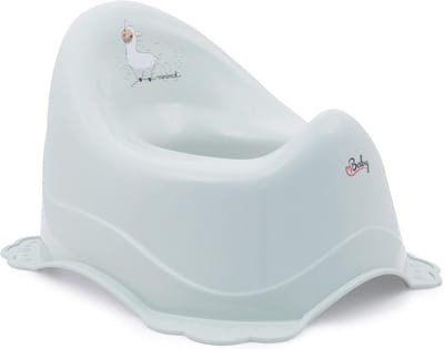 Kinder Potje - Zindelijkheidstraining Hulpmiddel - Leren Zindelijk - Anti-slip Bodem - Salie Groen