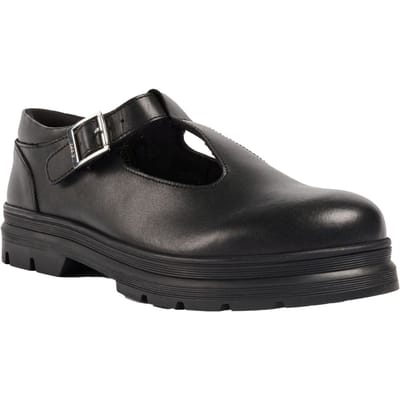 Pod Emilie Faux Leren Dames Zwarte Loafers
