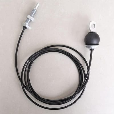 Stalen Kabel - Fitness Touw - Kracht Training - Zware Kwaliteit - 4 Meter - Zilver