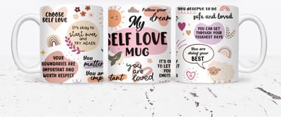 Self love Motivatie Mok - Valentijn cadeautje voor hem - Valentijn cadeautje voor haar - Valentijnsdag - Verjaardag cadeau - Cadeau voor man - Cadeau voor vrouw - Grappige cadeaus - Mokken - Moederdag cadeautje - Schattig