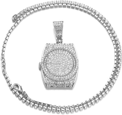 JGS Premium - 3 mm Babytennisketting 20 inch voor heren, dames en kinderen - Met laboratorium gesimuleerde diamantjuweel