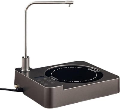 Elektrisch Fornuis - Mini Kookplaat - Thee Zetten - Automatische Waterpomp - 7 Vermogensniveaus - Donkergrijs