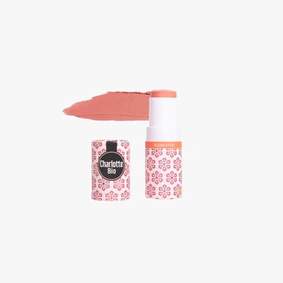Cosmos biologische en veganistische gezicht blush - rouge balsem - Koraal - 5gr