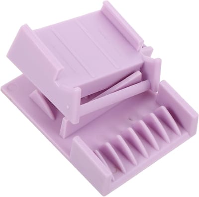 Tondeuse Opzetkammen - Geleidekammen Trimmer - Precisie Kapsels Maken - Gesplitst Positioneringsontwerp - 65 x 6 x 25 cm - Lavendel