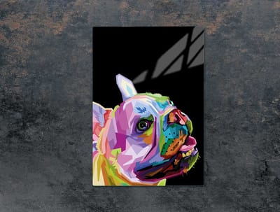 TMK ArtDeko Serie - Snijplank - Glazen Beschermplaat - 35x52 cm - Prachtige Print